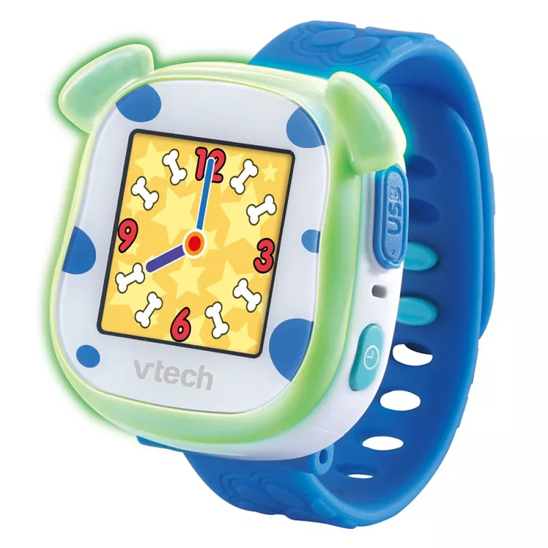 Vaikiškas laikrodis VTech My First KidiWatch – skaitmeninis vaikų laikrodis, įvairiaspalvis, nuo 3 metų, 90 g