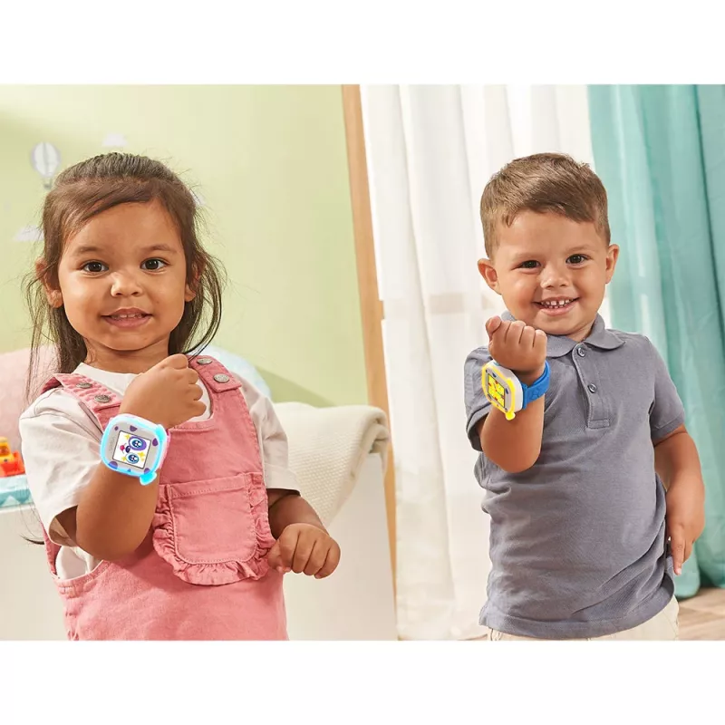 Vaikiškas laikrodis VTech My First KidiWatch – skaitmeninis vaikų laikrodis, įvairiaspalvis, nuo 3 metų, 90 g