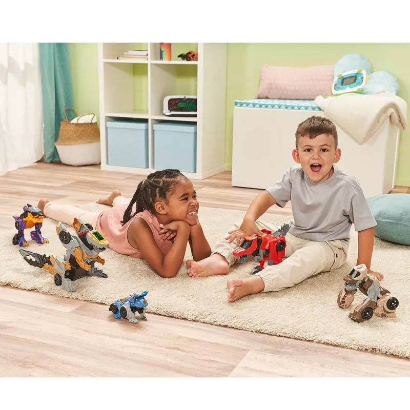 VTech Switch & Go Dino's OneClick-Mega-Drake transformuojantis žaislas