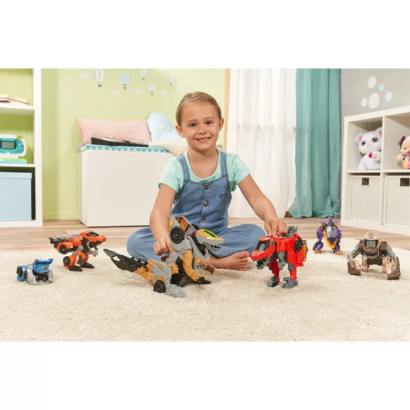 VTech Switch & Go Dino's OneClick-Mega-Drake transformuojantis žaislas