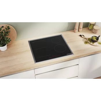 Bosch Serie 6 PVS645HB1E indukcinė kaitlentė juoda 60 cm 4 zonos