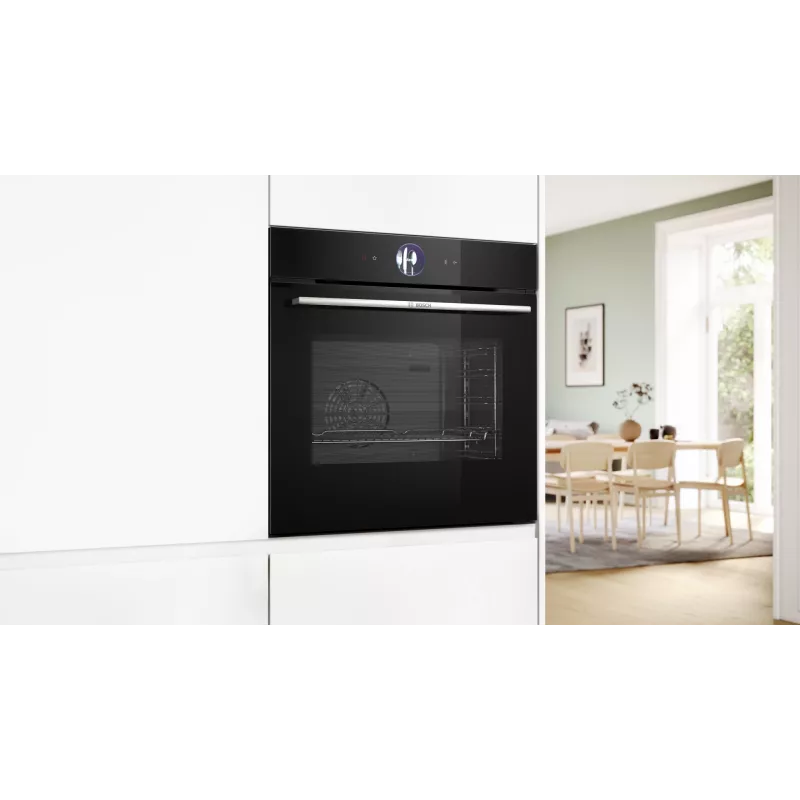 Bosch Serie 8 HSG7364B1 orkaitė 71 L juoda