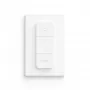 Philips Dimmer Switch (naujausias modelis), reguliatorius ir jungiklis, IEEE 802.15.4, IP20, išorinis, mygtukai, balta