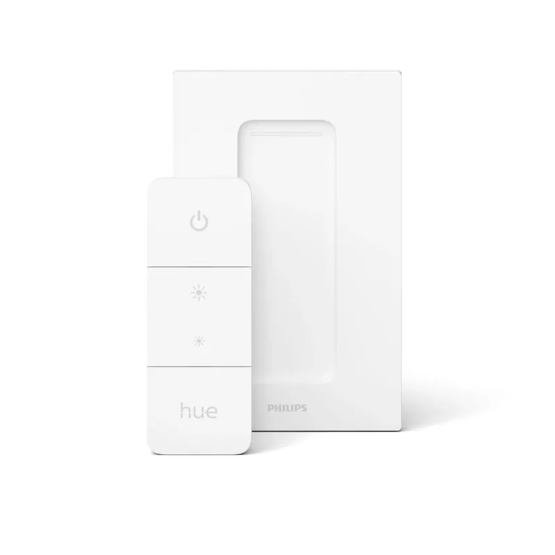 Philips Dimmer Switch (naujausias modelis), reguliatorius ir jungiklis, IEEE 802.15.4, IP20, išorinis, mygtukai, balta