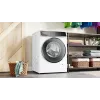 Bosch Serie 8 WGB244A40 priekinio pakrovimo skalbimo mašina, 9 kg, 1400 aps./min., i-Dos, balta/juoda