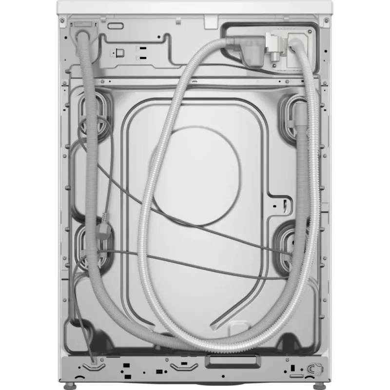 Bosch Serie 8 WGB244A40 priekinio pakrovimo skalbimo mašina, 9 kg, 1400 aps./min., i-Dos, balta/juoda