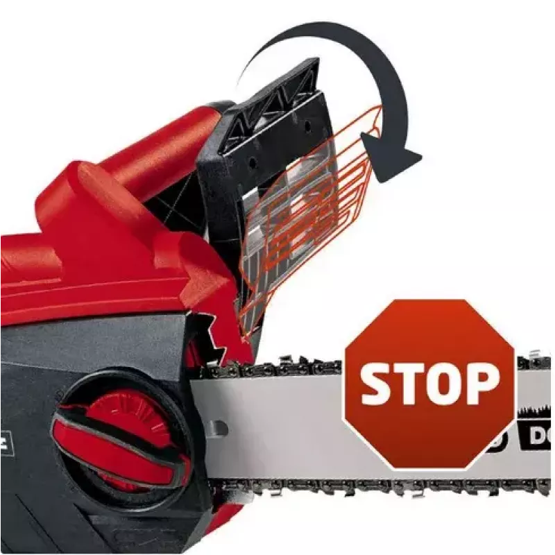 Elektrinis grandininis pjūklas Einhell GE-EC 2240 2200 W juodas raudonas
