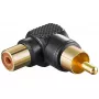 RCA adapteris 90° Goobay 11685