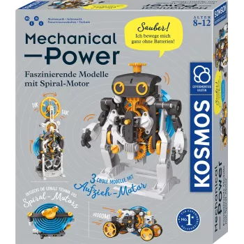 Kosmos Mechanical Power konstruktorius robotas, 8+ m., įvairiaspalvis