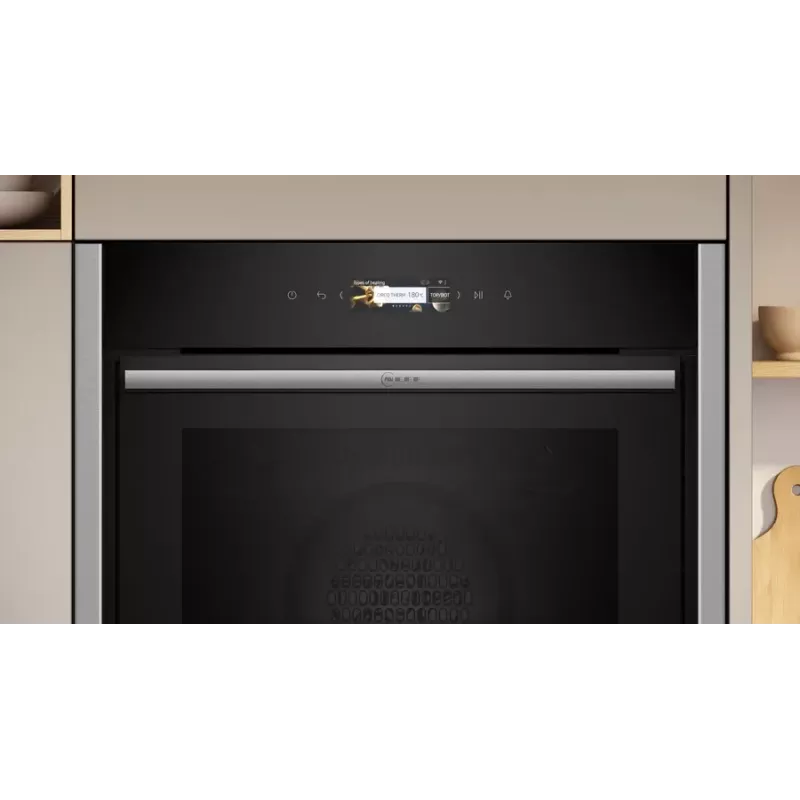 Neff B54CR71N0 orkaitė 71 L, juoda, nerūdijantis plienas