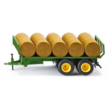 Siku Trailer for round bales 2891 Žalias