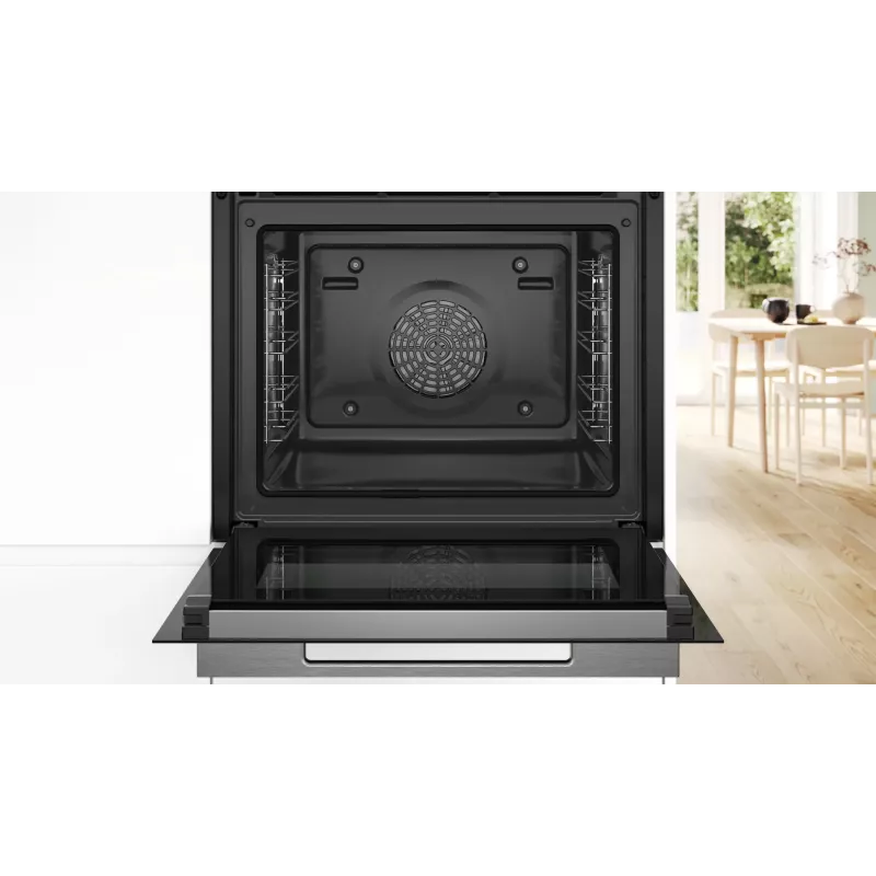 Bosch Serie 8 HRG7764B1 orkaitė 71 L 3600 W Juoda