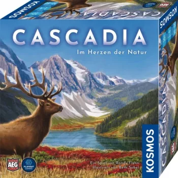 Kosmos Cascadia kortų žaidimas