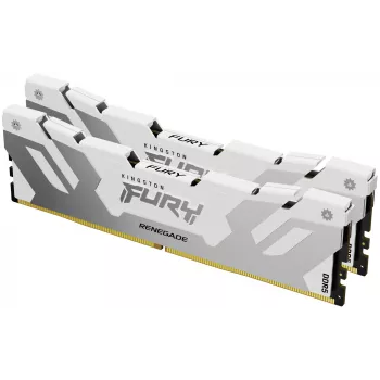 Kingston FURY Renegade 32GB (2x16GB) DDR5 8000MT/s CL38 DIMM baltas XMP