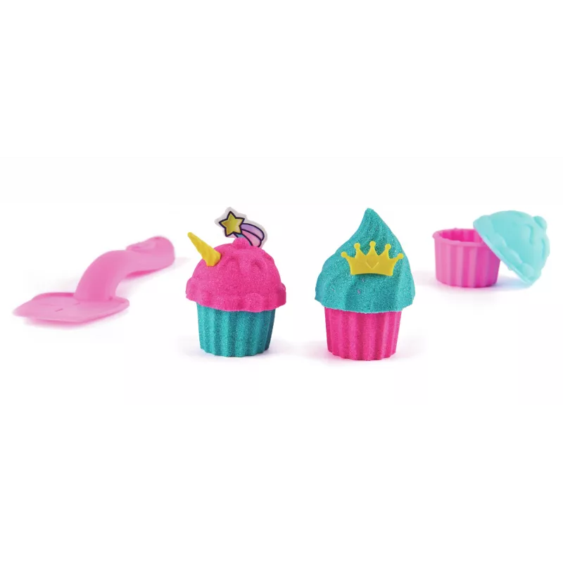 Kinetic Sand Shimmer Unicorn Bake Shoppe Playset 16oz – Jutiklinis smėlis vaikams nuo 3 metų