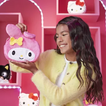 Purse Pets Sanrio Hello Kitty and Friends My Melody interaktyvus augintinis ir rankinė su garsais