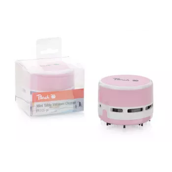 Nešiojamas dulkių siurblys Peach PA105, rožinis/baltas, be maišelio