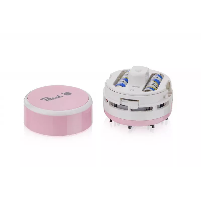 Nešiojamas dulkių siurblys Peach PA105, rožinis/baltas, be maišelio