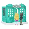 Žaislų rinkinys Magical Minis Honeydukes Saldumynų parduotuvė su 2 išskirtinėmis figūrėlėmis ir 5 aksesuarais, Harry Potter, nuo 6 metų