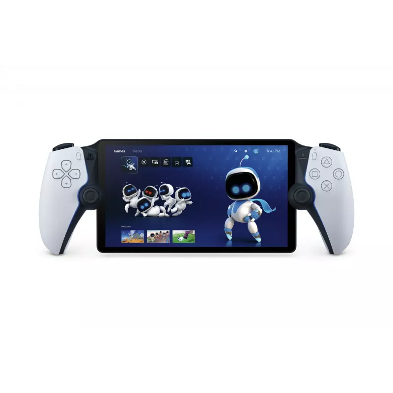 Sony PlayStation Portal Remote Player, nuotolinio žaidimo įrenginys, PlayStation 5, 337 mm, 95 mm, 150 mm, 540 g