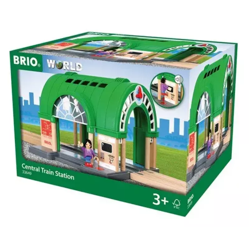BRIO 33649 žaislinė transporto priemonė / bėgių priedas, 2 vienetai, LR44 baterija įdėta, įvairiaspalvis