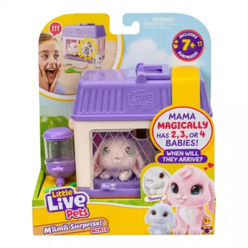 Animal Moose Toys Little Live Pets Mama Surprise S4 Mini Playset Bunny