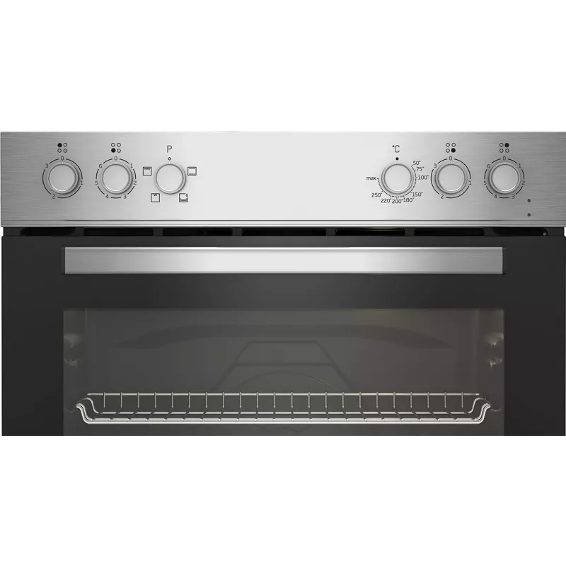 Beko BBUC12020X kepimo komplektas su keramine kaitlente ir elektrine orkaite