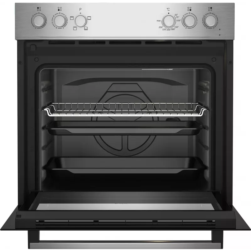 Beko BBUC12020X kepimo komplektas su keramine kaitlente ir elektrine orkaite