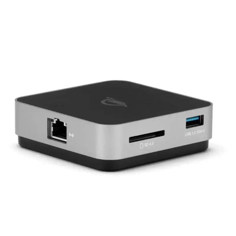 OWC USB-C Travel Dock E OWCTCDK6P2SG – 6 prievadų nešiojamas USB-C dokas