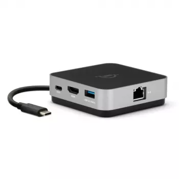 OWC USB-C Travel Dock E OWCTCDK6P2SG – 6 prievadų nešiojamas USB-C dokas