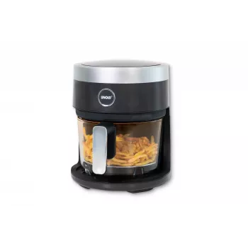 Unold 58695 Karšto oro gruzdintuvė, stiklinė, 3.5 L, 1200 W, juoda