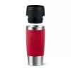 EMSA Travel Mug Classic N2020400 termosas puodelis 360 ml, juodas, raudonas, nerūdijantis plienas