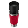 EMSA Travel Mug Classic N2020400 termosas puodelis 360 ml, juodas, raudonas, nerūdijantis plienas