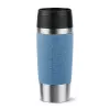 EMSA Travel Mug Classic 360 ml termopuodelis, mėlynas, nerūdijantis plienas
