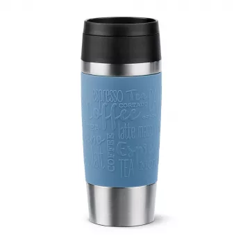 EMSA Travel Mug Classic 360 ml termopuodelis, mėlynas, nerūdijantis plienas