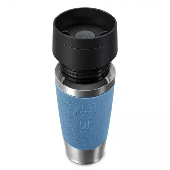 EMSA Travel Mug Classic 360 ml termopuodelis, mėlynas, nerūdijantis plienas