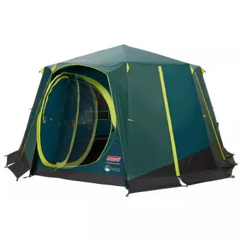 Palapinė Coleman Octagon Green Yellow