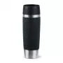 EMSA Travel Mug Waves Grande 500 ml juoda, nerūdijantis plienas