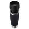 EMSA Travel Mug Waves Grande 500 ml juoda, nerūdijantis plienas