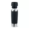 EMSA Travel Mug Waves Grande 500 ml juoda, nerūdijantis plienas