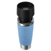 EMSA Travel Mug Waves Grande 500 ml Mėlyna, Nerūdijantis plienas
