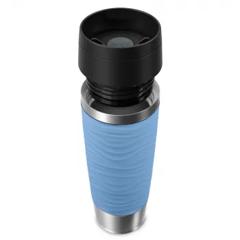 EMSA Travel Mug Waves Grande 500 ml Mėlyna, Nerūdijantis plienas