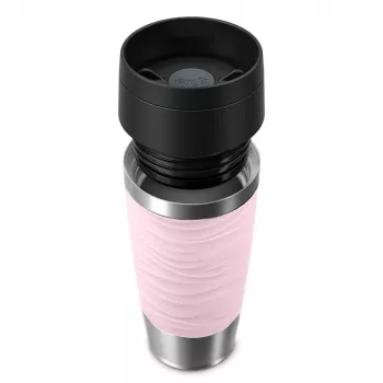 EMSA Travel Mug Waves 360 ml rožinis nerūdijančio plieno termopuodelis