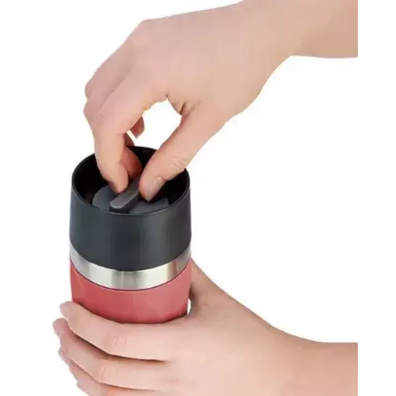 EMSAN21604 0,3 ml koralinis nerūdijančio plieno konteineris