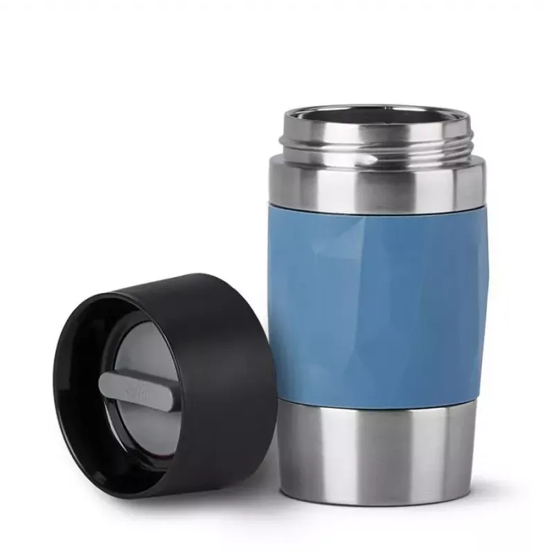 EMS N21602 0,3 ml mėlynas nerūdijančio plieno indelis