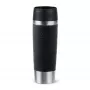 Kelioninis puodelis EMSA Travel Mug Classic N2022000 500 ml, juodas, nerūdijantis plienas