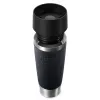Kelioninis puodelis EMSA Travel Mug Classic N2022000 500 ml, juodas, nerūdijantis plienas