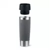 EMSA N2022300 Travel Mug Classic Grande šilumą išlaikantis puodelis, 500 ml, nerūdijantis plienas/PP/silikonas, Quick Press dangtelis, pilkas