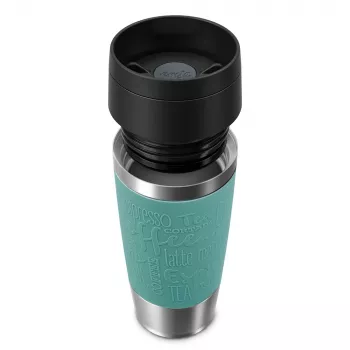 EMSA Travel Mug Classic 360 ml kelioninis puodelis, mėlynas, nerūdijantis plienas