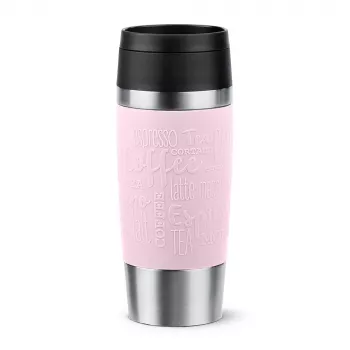 EMSA Travel Mug Classic 360 ml rožinis nerūdijančio plieno kelioninis puodelis